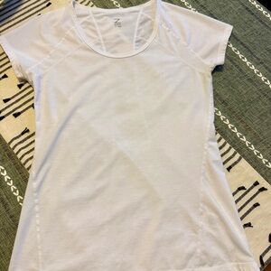 Zella White Short Sleeve Tee